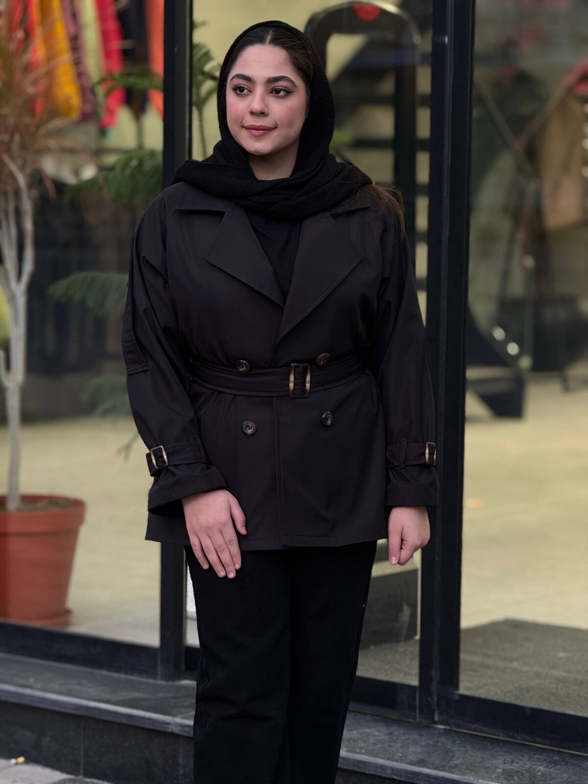 کاپشن کوتاه زنانه مدل آوین - تصویر 2