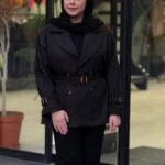 بارانی زنانه مدل ویرگول سانتانا