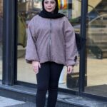 بامبر ایتالیایی زنانه مدل آستین پفکی