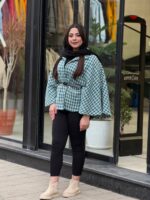 پانچ زنانه مدل راز چهارخونه - تصویر 4