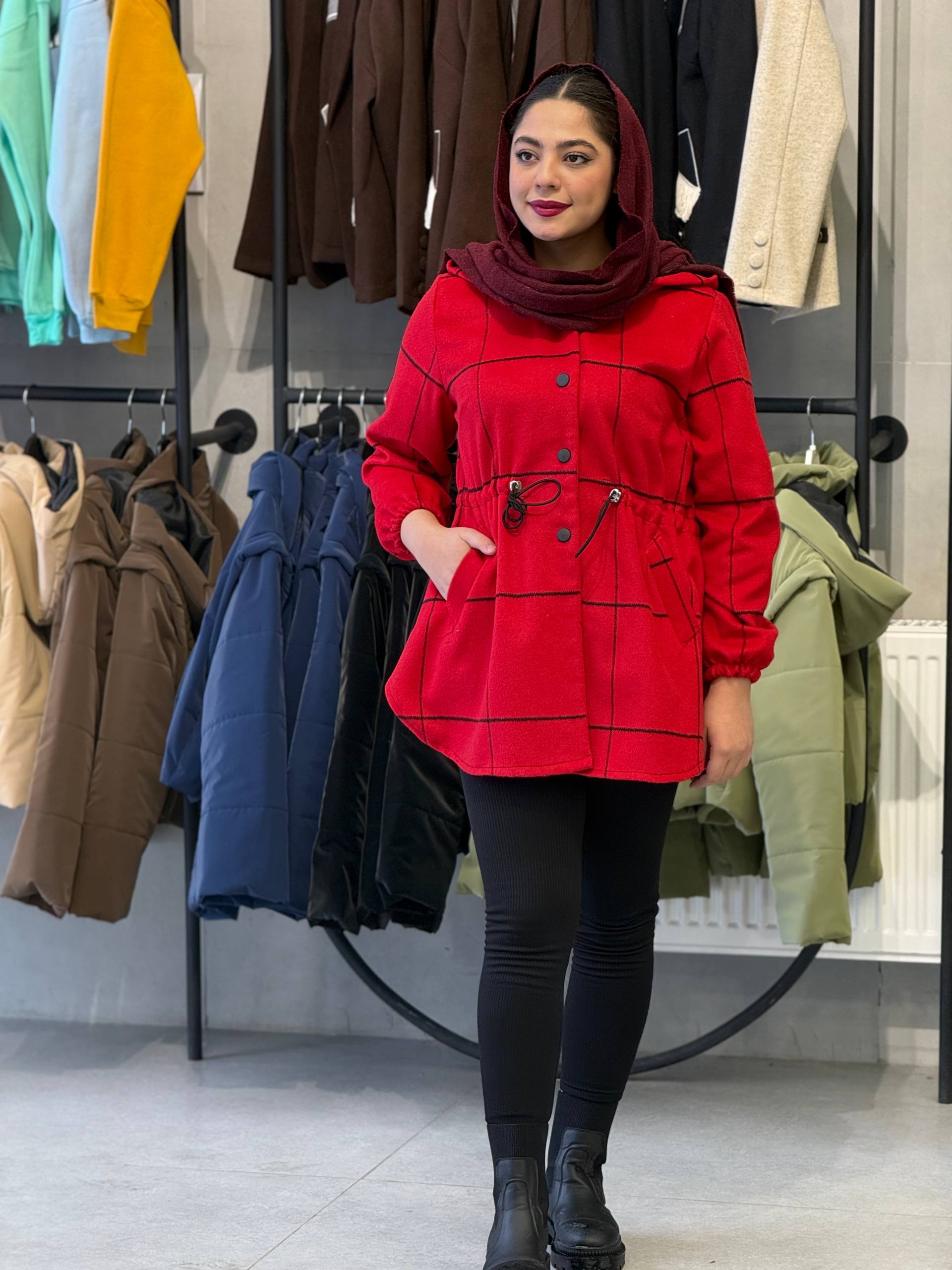 IMG_20251220_122120_079 شکت زنانه مدل کمرگت کلاهدار - تصویر 1