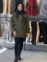 بارانی زنانه مدل سگک خور - تصویر 2
