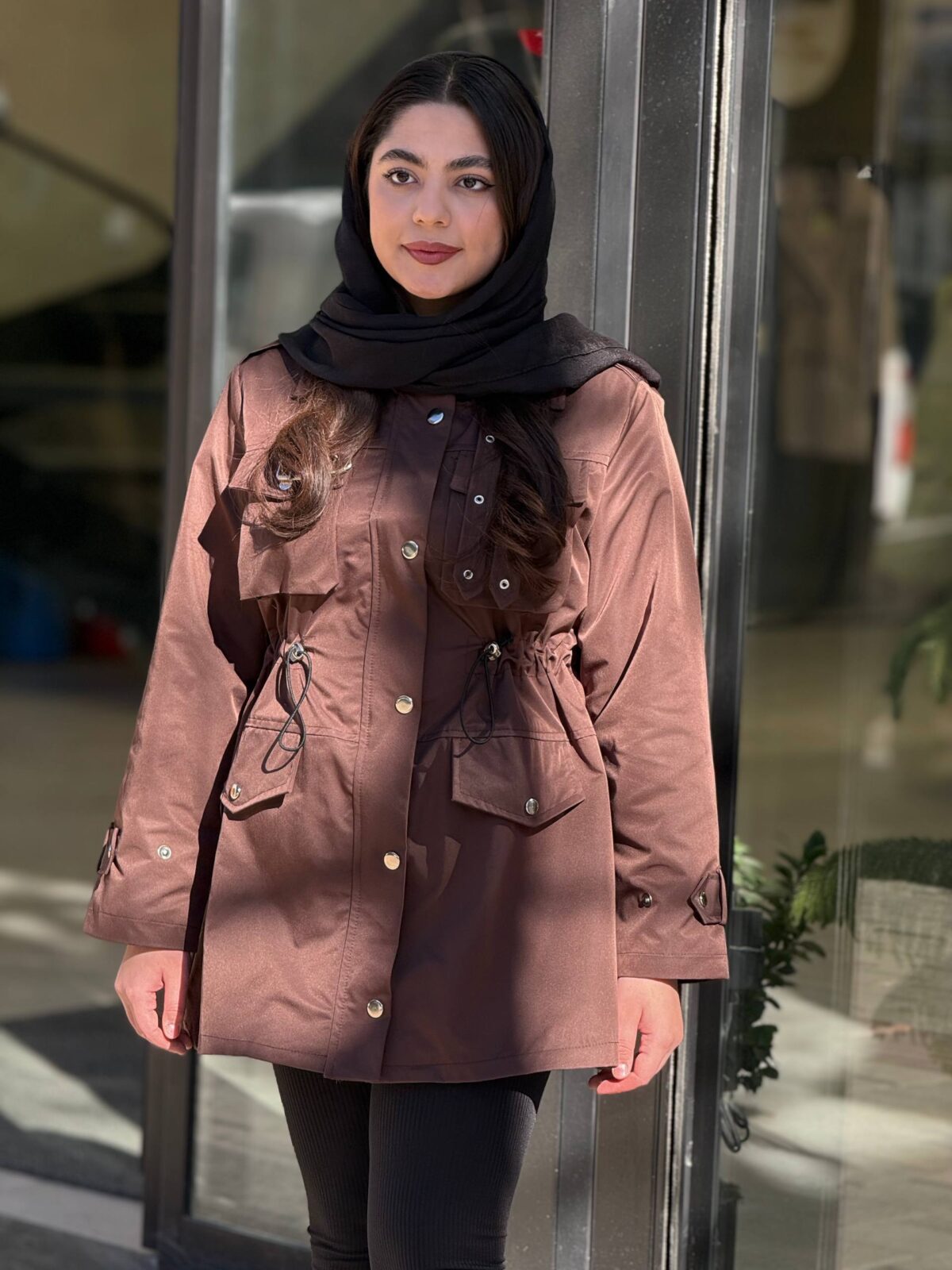 بارانی زنانه مدل سگک خور - تصویر 3