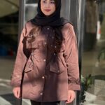 بارانی زنانه مدل سگک خور