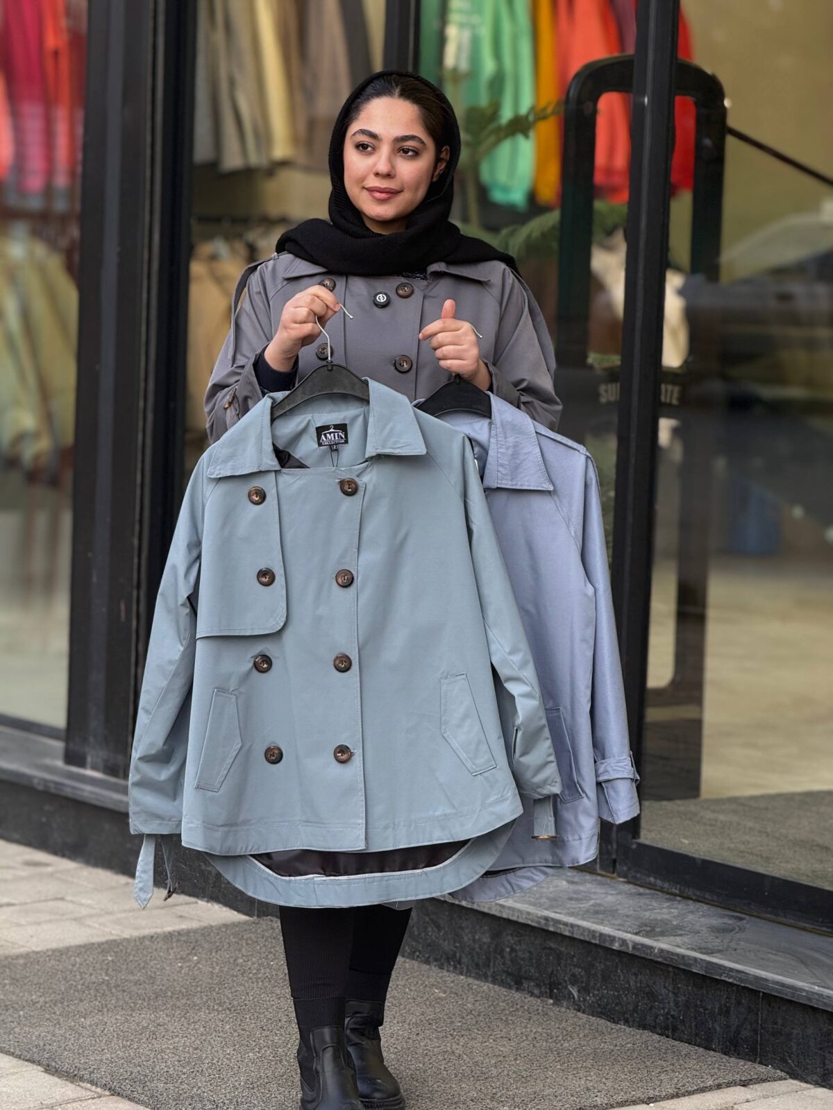 بارانی زنانه مدل دلنواز - تصویر 4