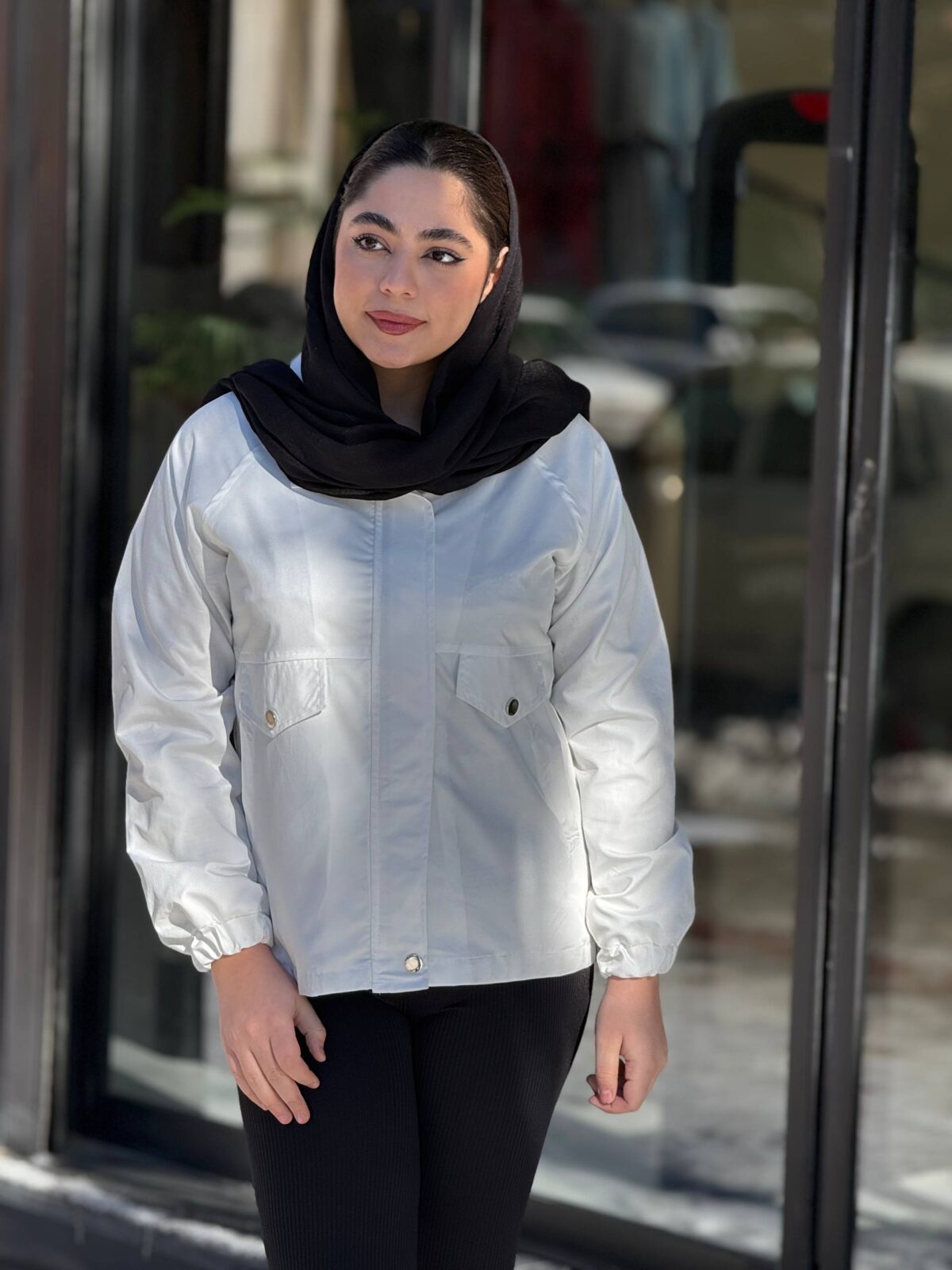 بارانی زنانه مدل ماهک - تصویر 3