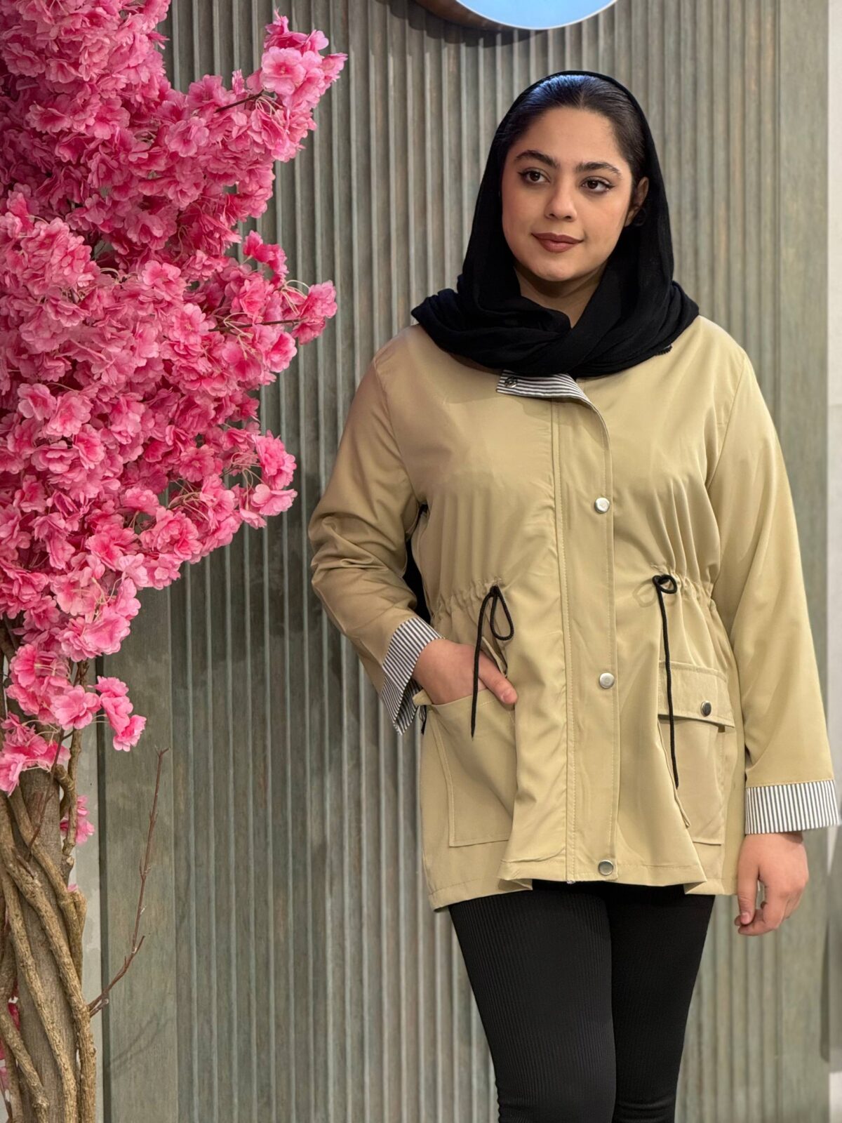 بارانی زنانه مدل مهرسا - تصویر 3