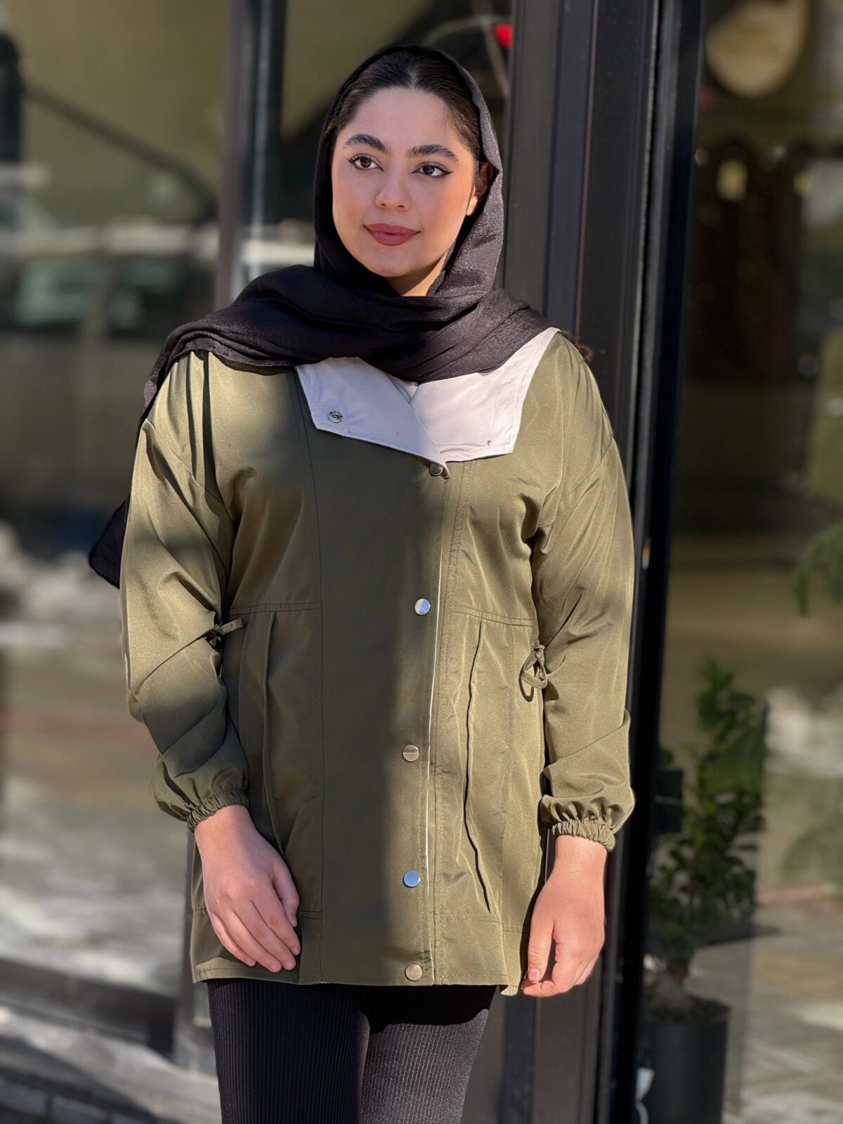 بارانی زنانه مدل آسنا - تصویر 3