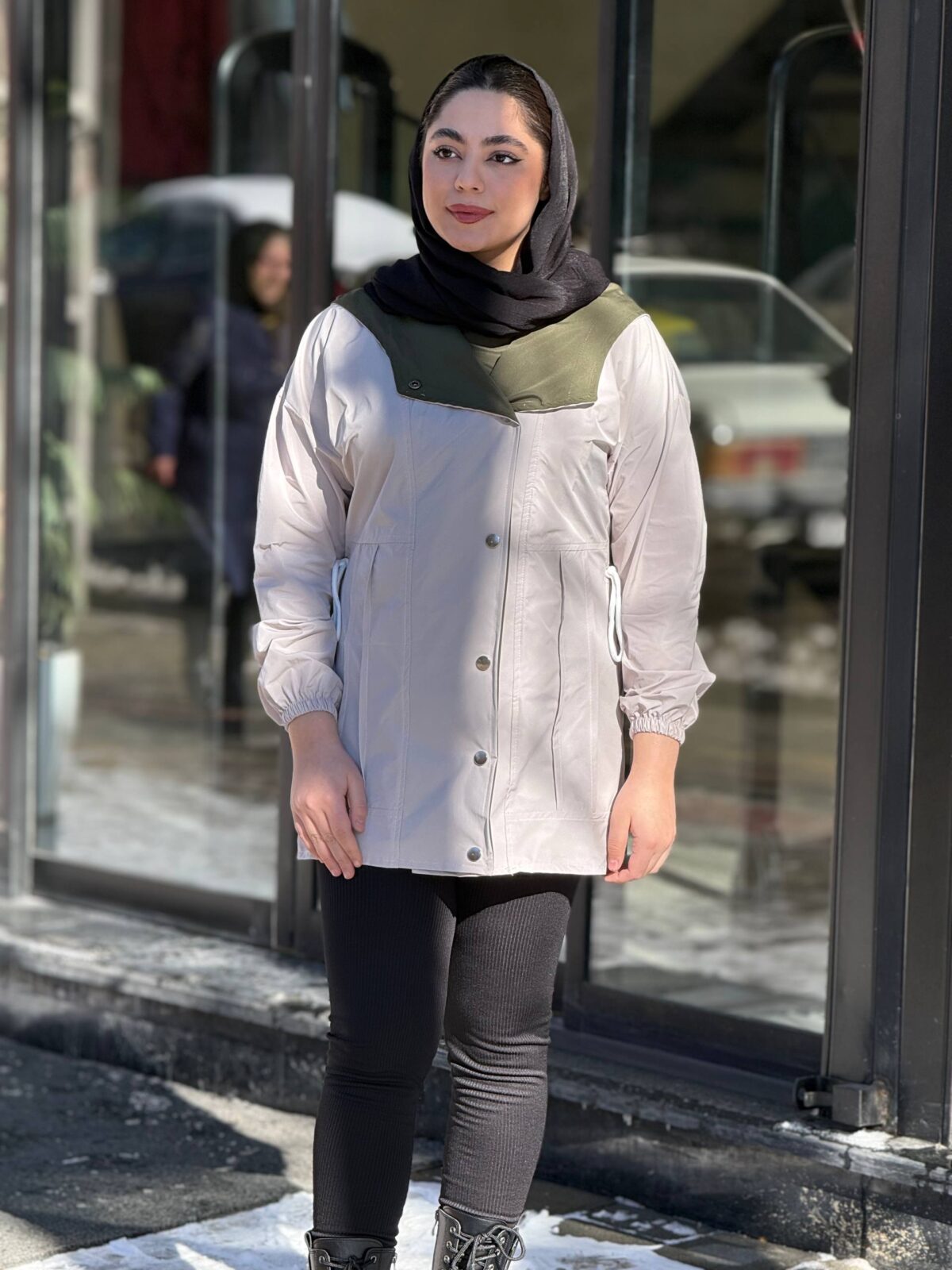 بارانی زنانه مدل آسنا - تصویر 4