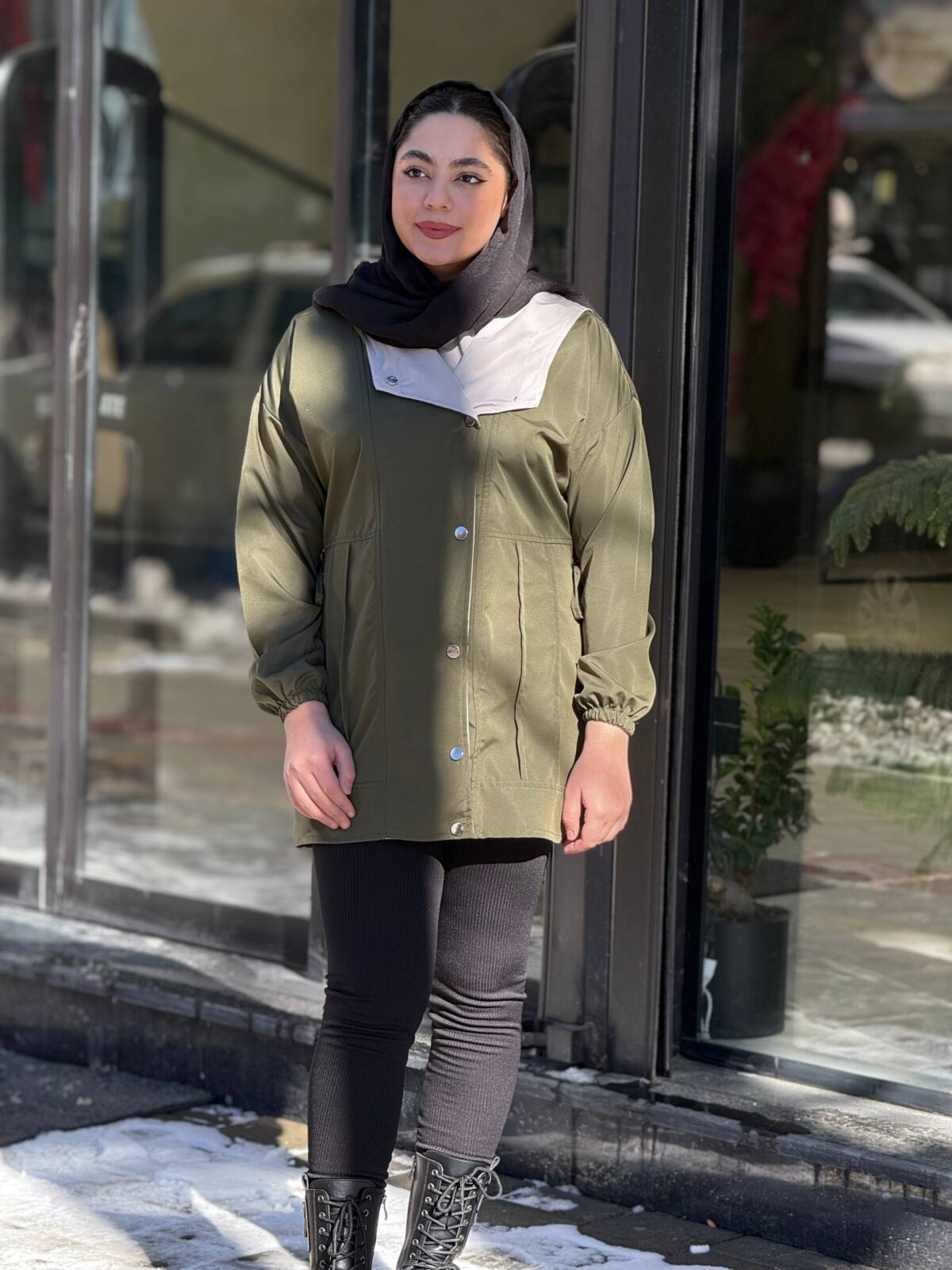 بارانی زنانه مدل آسنا - تصویر 6