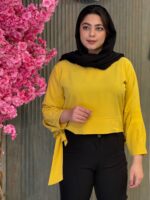 شومیز زنانه مدل آستین پیله - تصویر 2