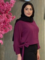 شومیز زنانه مدل آستین پیله - تصویر 7