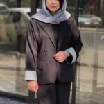 کت و شلوار زنانه مدل نسلیهان