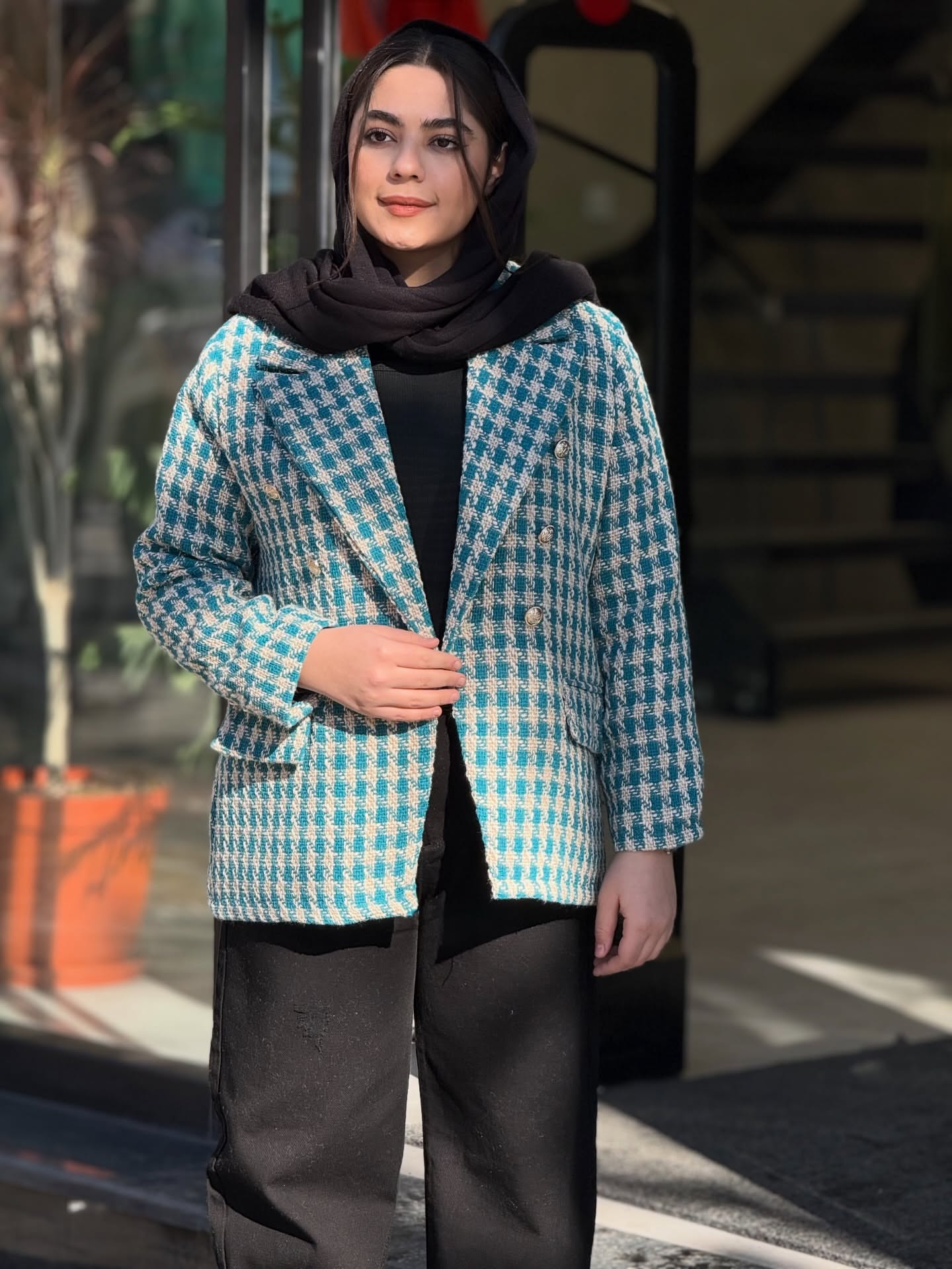 lahze.dress-20251221-0001 کت زنانه مدل کوکوشنل - تصویر 1
