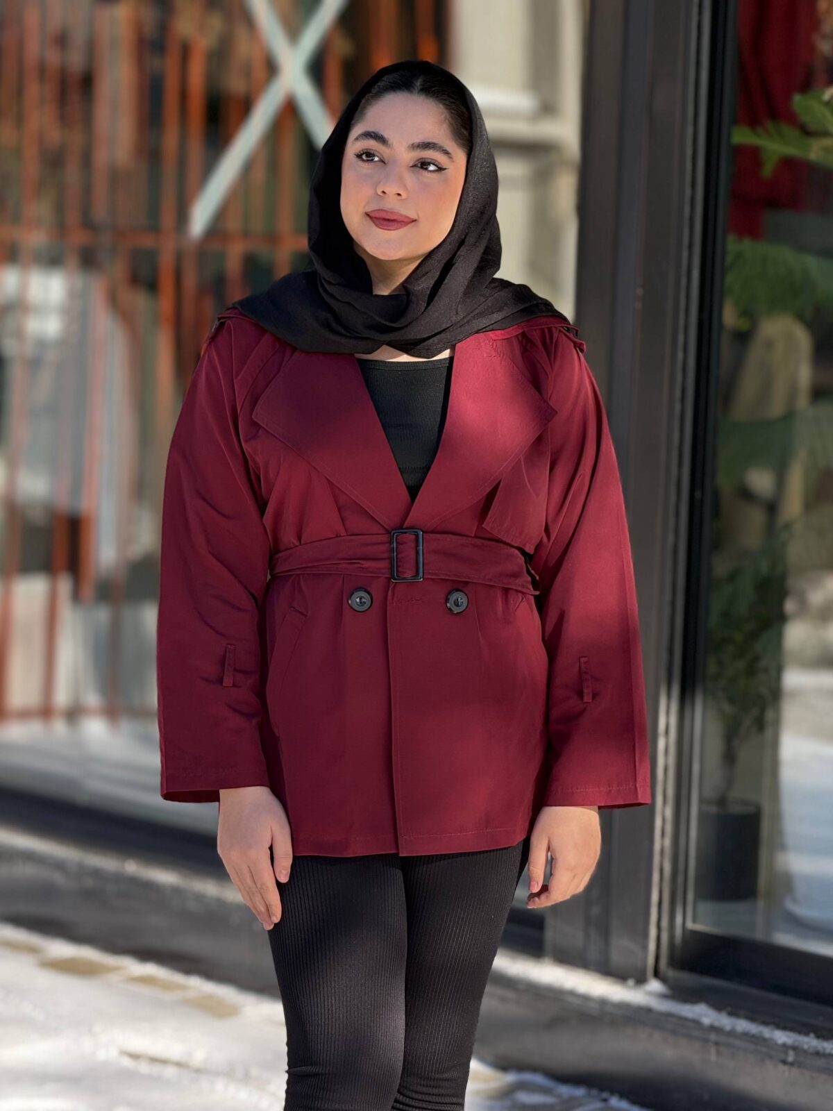 بارانی زنانه مدل تینا - تصویر 3