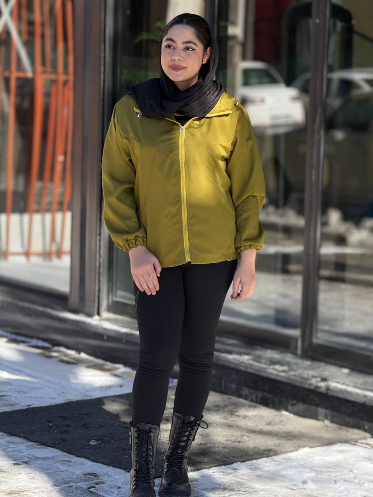 بارانی آستردار زنانه مدل تابان - تصویر 2