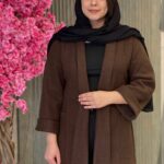پالتو زنانه مدل فوتر یقه شالی