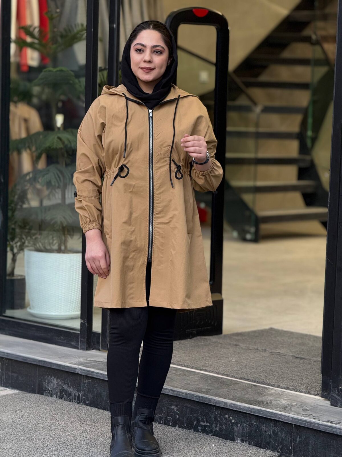 بارانی زنانه مدل صحرا - تصویر 3