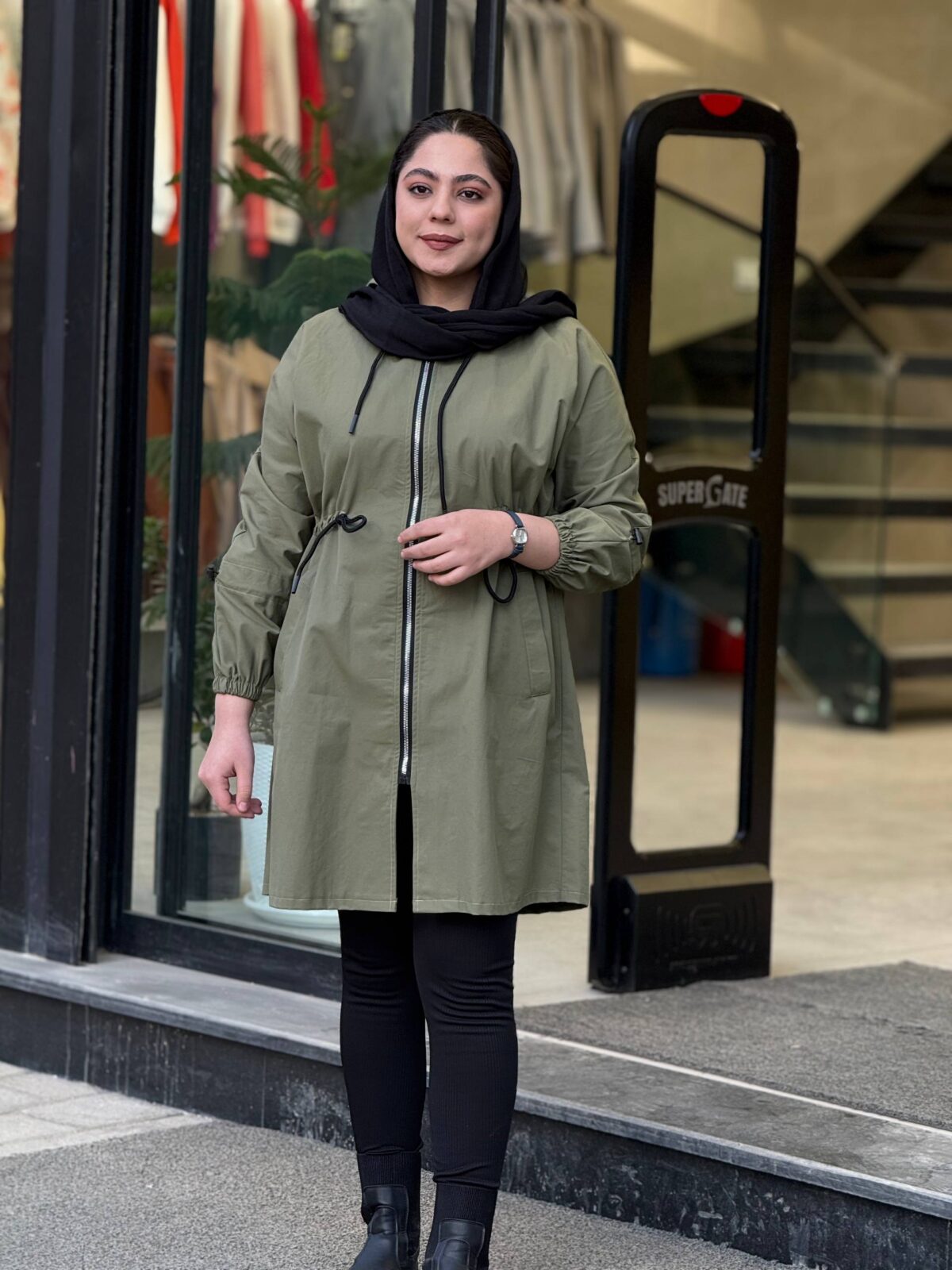بارانی زنانه مدل صحرا - تصویر 6