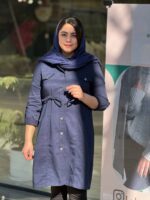 مانتو دانشجویی زنانه مدل سیما - تصویر 4