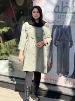 مانتو دانشجویی زنانه مدل سیما - تصویر 9