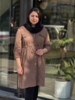 مانتو دانشجویی زنانه مدل سیما - تصویر 17