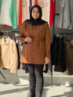 بارانی زنانه مدل غزاله - تصویر 6