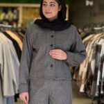 کت و شلوار زنانه مدل فوتر کجراه