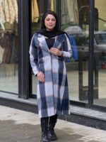 پالتو چهارخونه بلند - تصویر 6