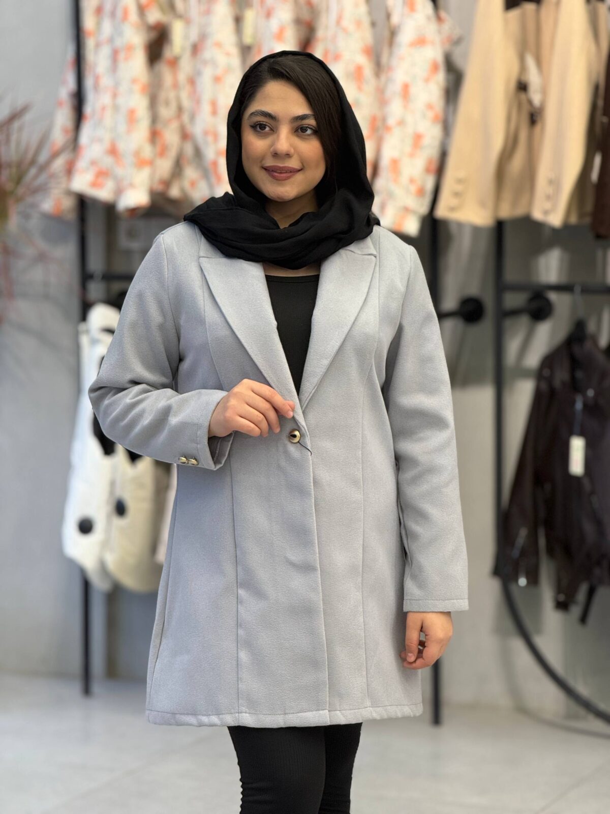 پالتو زنانه مدل ناهید - تصویر 4