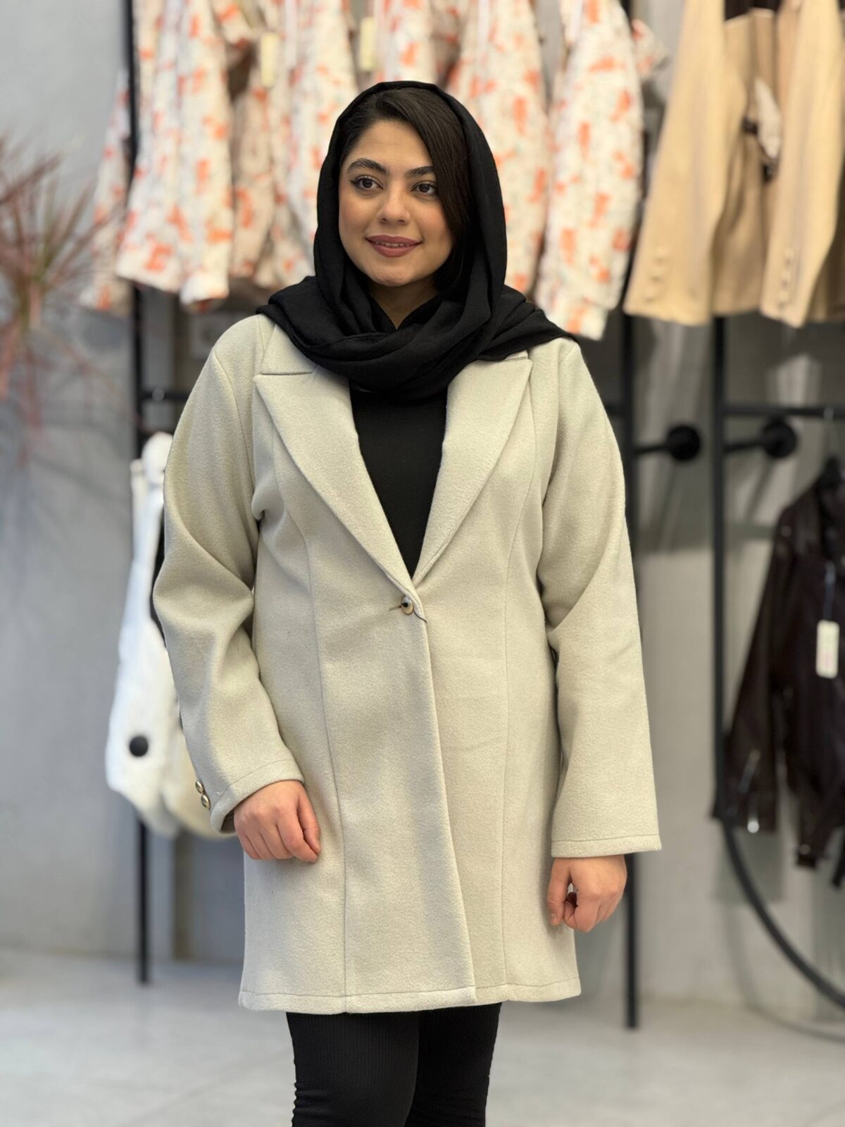 پالتو زنانه مدل ناهید - تصویر 6