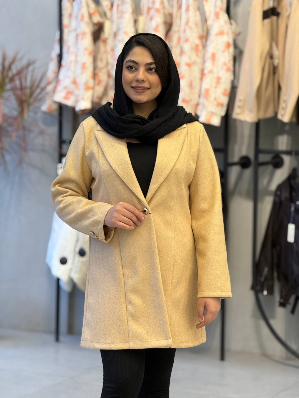 پالتو زنانه مدل ناهید - تصویر 7