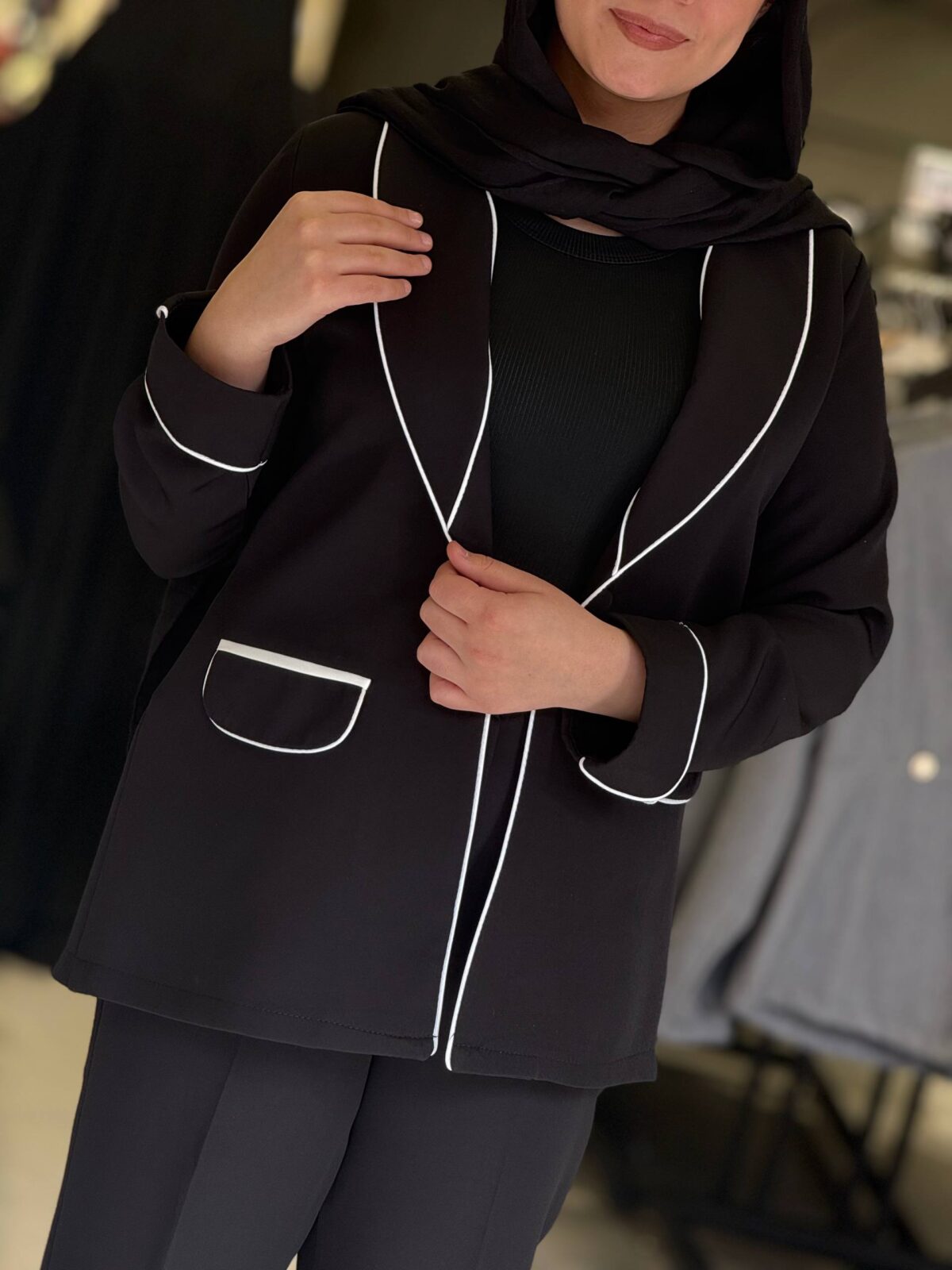 مانتو شلوار زنانه مدل همتا - تصویر 4