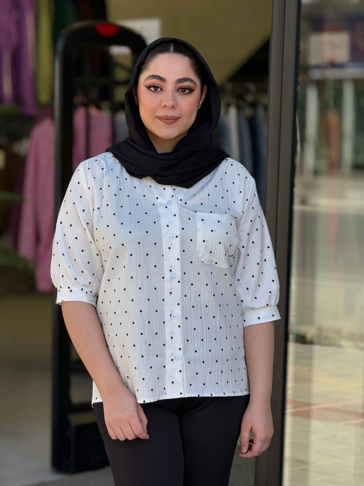 شومیز زنانه مدل گلسا - تصویر 2