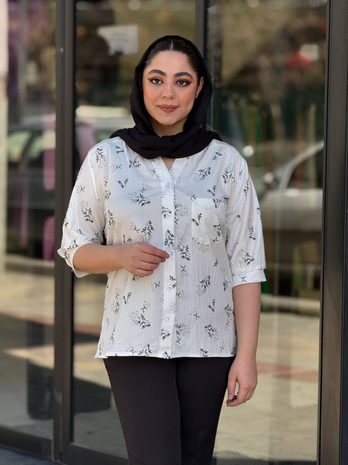 شومیز زنانه مدل گلسا - تصویر 8