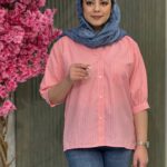 شومیز زنانه مدل گلسا رنگی