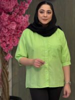 شومیز زنانه مدل گلسا رنگی - تصویر 6