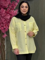 شومیز زنانه مدل شیرین عسل - تصویر 2