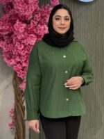 شومیز زنانه مدل شیرین عسل - تصویر 6