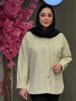 شومیز زنانه مدل شیرین عسل - تصویر 7