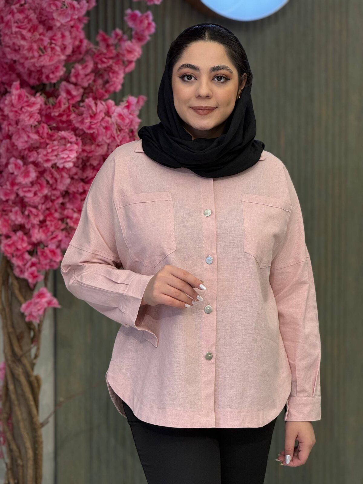 شومیز زنانه مدل شقایق - تصویر 3