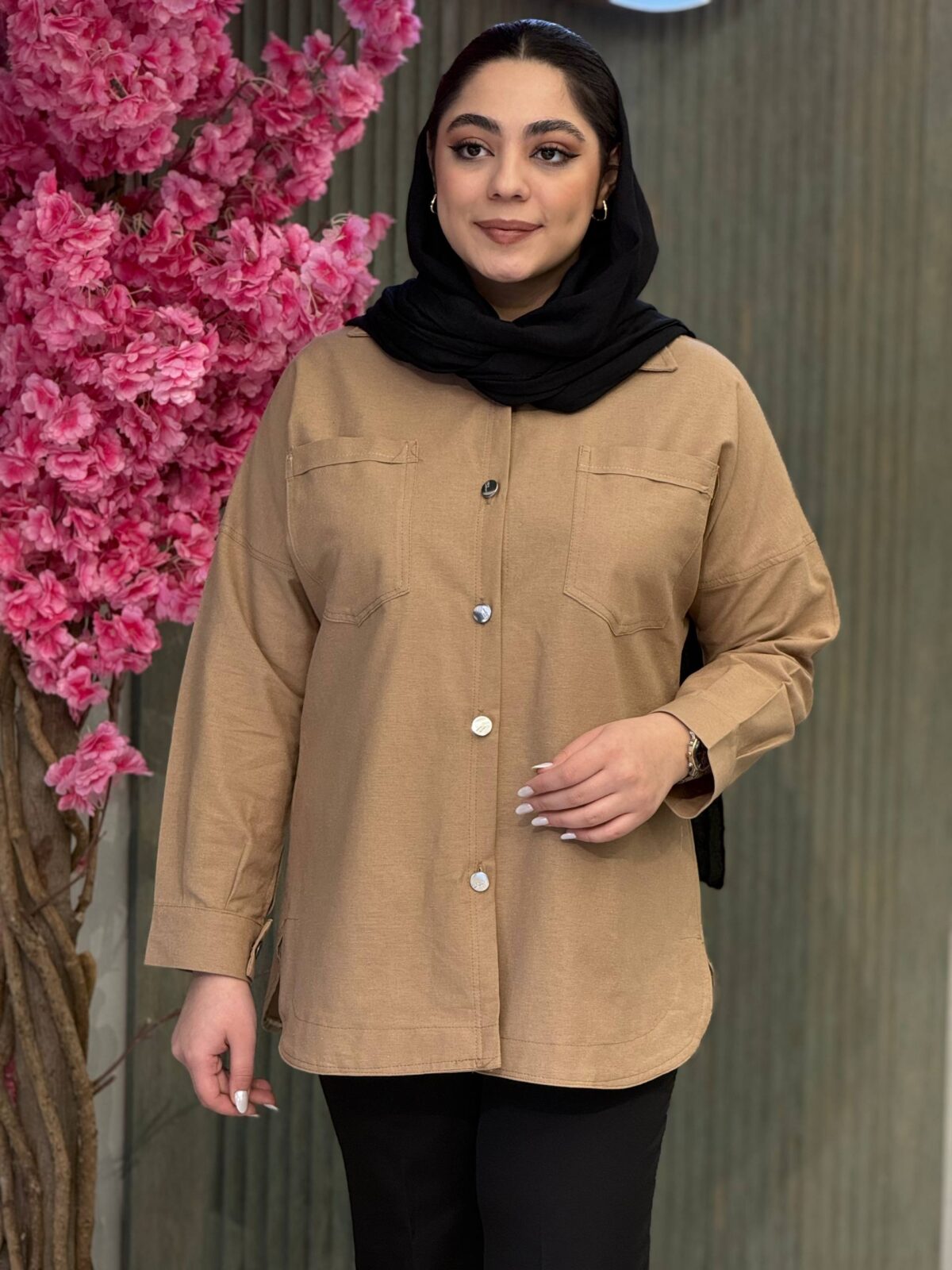 شومیز زنانه مدل شقایق - تصویر 6