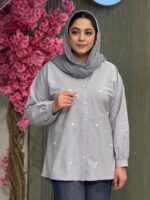 شومیز زنانه مدل قلبی - تصویر 6