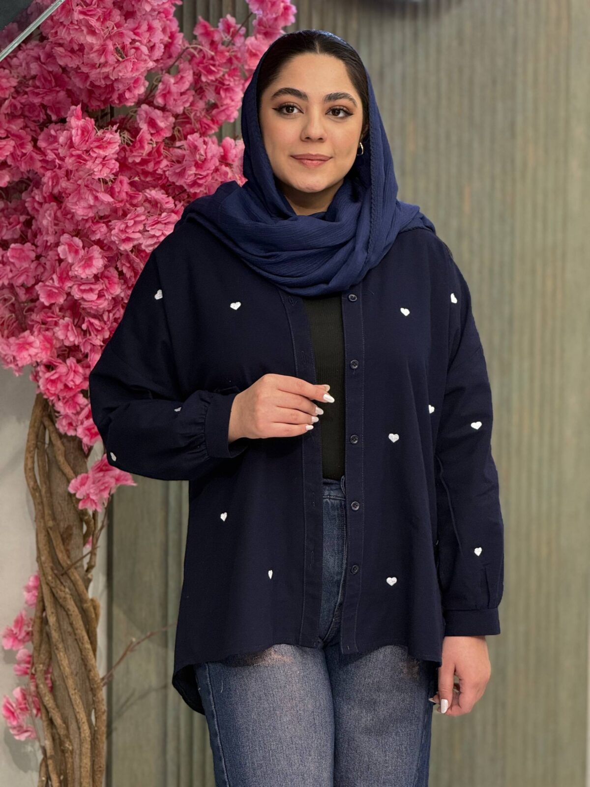 شومیز زنانه مدل قلبی - تصویر 13