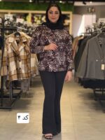 شومیز زنانه مدل پلنگی - تصویر 4