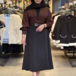 شومیز و دامن زنانه مدل آزیتا