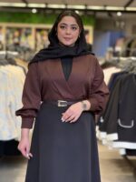 شومیز و دامن زنانه مدل آزیتا - تصویر 3