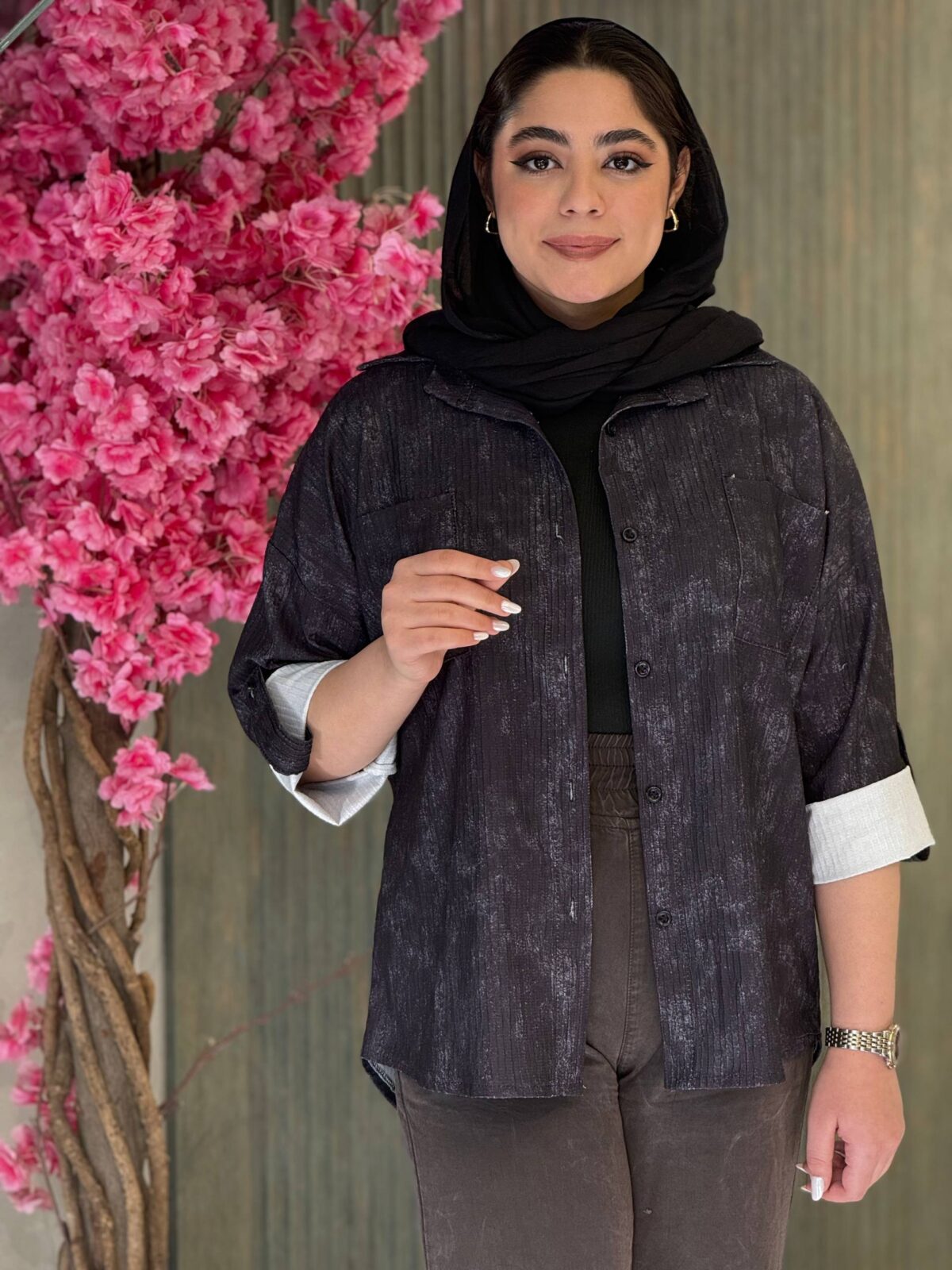شومیز زنانه مدل ترانه - تصویر 2