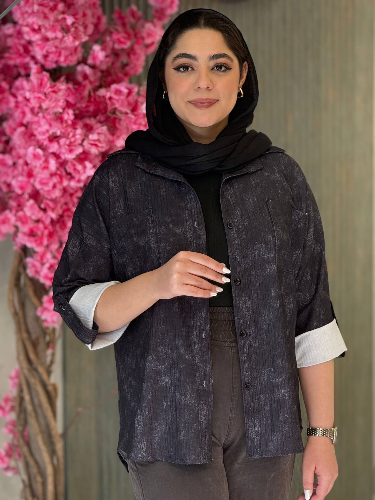 شومیز زنانه مدل ترانه - تصویر 4