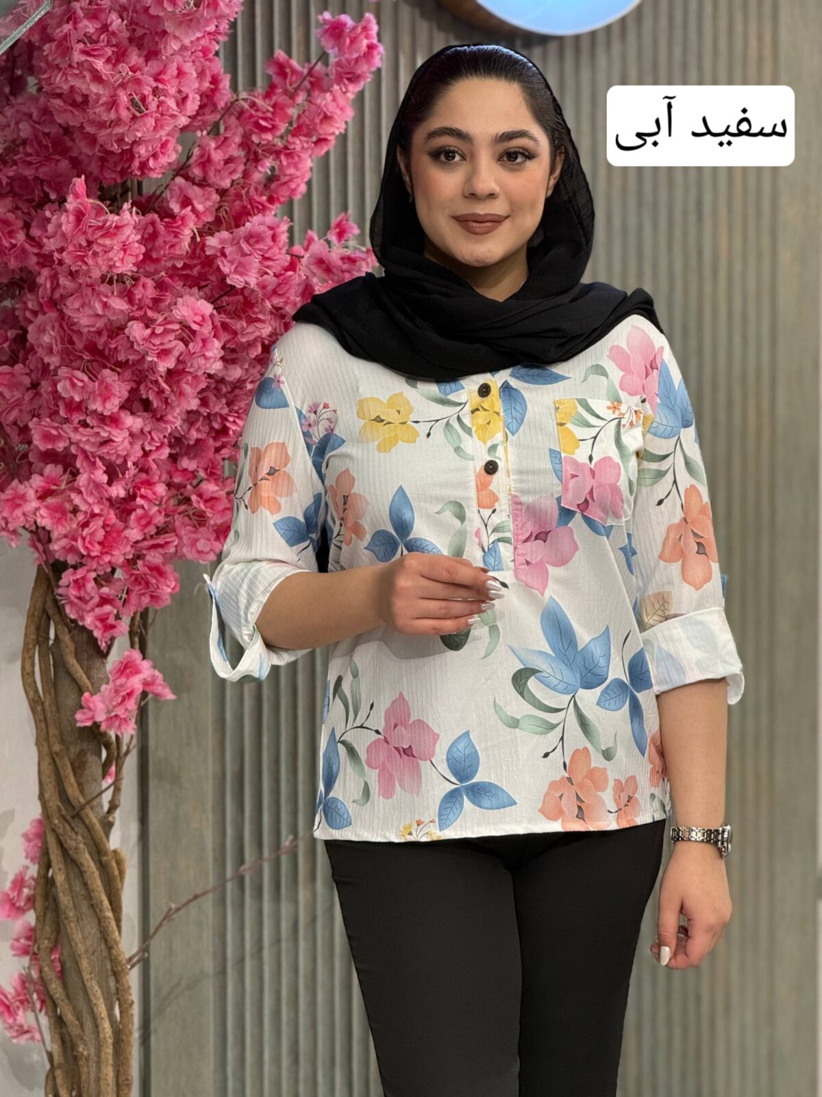 شومیز زنانه مدل بهارک - تصویر 2